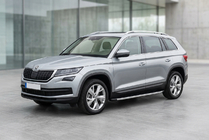Skoda Kodiaq 2016–2023 Sidosteg Fullmond (2 st, aluminium) foto 1