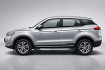 Geely Emgrand X7 2011– Sidosteg Line (2 st, aluminium) foto 1