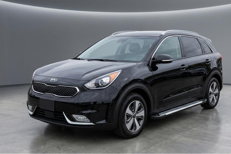 Kia Niro 2016–2021 Sidosteg Line (2 st, aluminium) Image