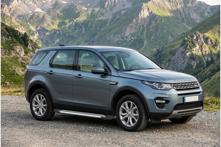 Land Rover Discovery Sport 2014– Sidosteg Line (2 st, aluminium) 2019+ Image