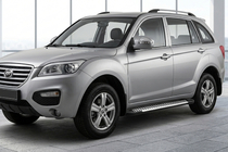 Lifan X60 2011– Sidosteg Line (2 st, aluminium) foto 1