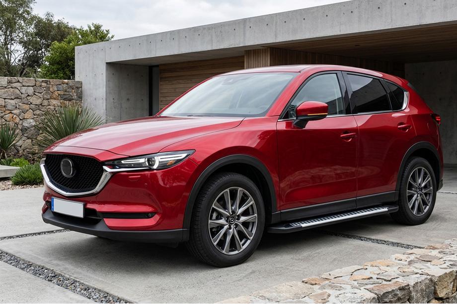 Mazda CX-5 2017–2025 Sidosteg Line (2 st, aluminium) Image