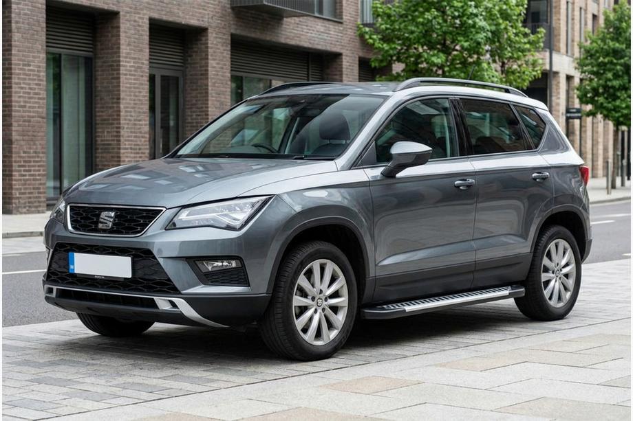 Seat Ateca 2016– Sidosteg Line (2 st, aluminium) Image