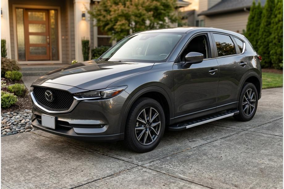 Mazda CX-5 2017–2025 Sidosteg RedLine V1 (2 st, aluminium) Image