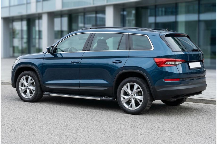 Skoda Kodiaq 2016–2023 Sidosteg RedLine V1 (2 st, aluminium) Image