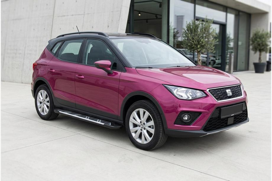 Seat Arona 2017– Sidosteg Sunrise (2 st, aluminium) Image