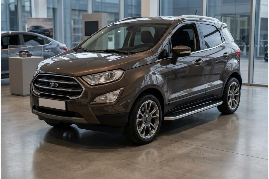 Ford Ecosport 2013–2022 Sidosteg Tayga Grey (2 st, aluminium) Image