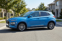 Hyundai Kona 2017–2023 Sidosteg Tayga Grey (2 st, aluminium) foto 1
