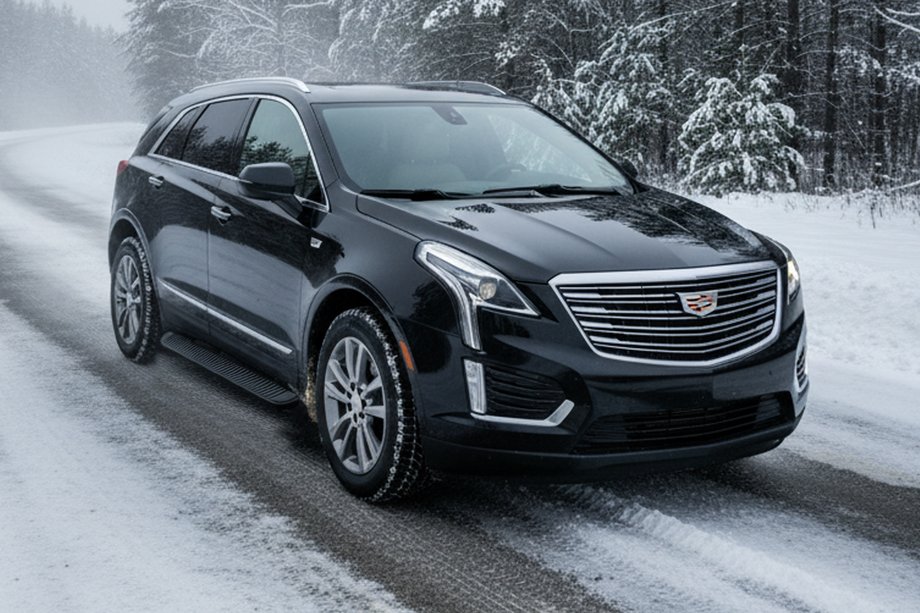 Cadillac XT5 2016– Sidosteg Tayga Black (2 st, aluminium) Image