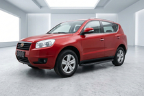 Geely Emgrand X7 2011– Sidosteg Tayga Black (2 st, aluminium) foto 1