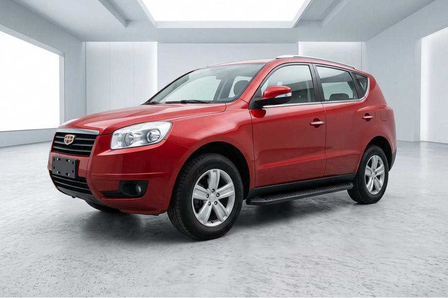 Geely Emgrand X7 2011– Sidosteg Tayga Black (2 st, aluminium) Image