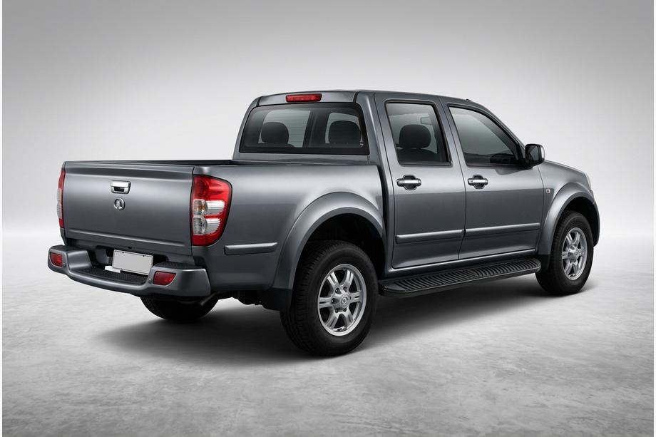 GreatWall Wingle 5 2006– Sidosteg Tayga Black (2 st, aluminium) Image