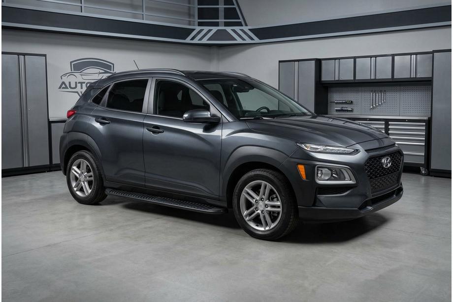 Hyundai Kona 2017–2023 Sidosteg Tayga Black (2 st, aluminium) Image