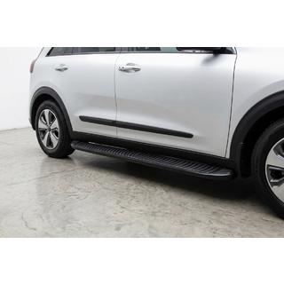 Sidosteg Tayga Black (2 st, aluminium) foto 1