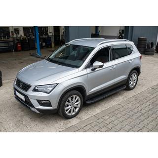 Sidosteg Tayga Black (2 st, aluminium) foto 1