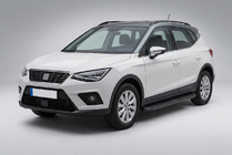 Seat Arona 2017– Sidosteg Tayga Black (2 st, aluminium) foto 1