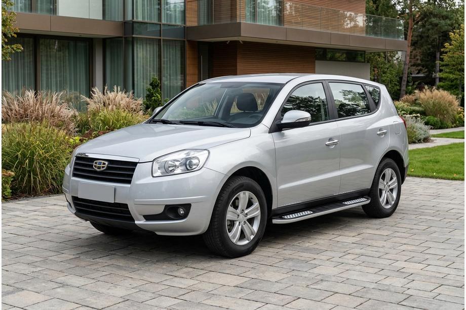 Geely Emgrand X7 2011– Sidosteg Tayga V2 (2 st, aluminium) Image