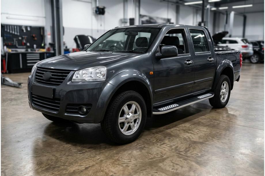 GreatWall Wingle 5 2006– Sidosteg Tayga V2 (2 st, aluminium) Image
