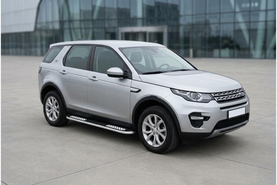 Land Rover Discovery Sport 2014– Sidosteg Tayga V2 (2 st, aluminium) Image