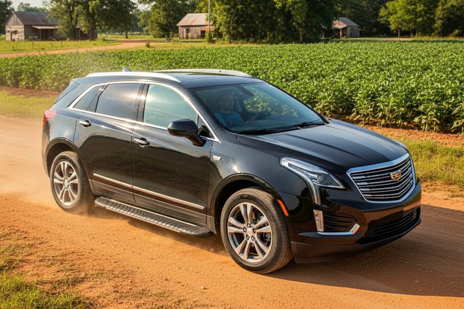 Cadillac XT5 2016– Sidosteg Bosphore Grey (2 st, aluminium) Image