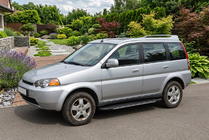 Honda HR-V 1998–2006 Sidosteg Bosphore Grey (2 st, aluminium) foto 1