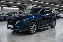 Mazda CX-5 2017–2025 Sidosteg Bosphore Grey (2 st, aluminium) foto 1