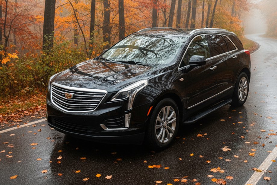 Cadillac XT5 2016– Sidosteg Bosphore Black (2 st, aluminium) Image