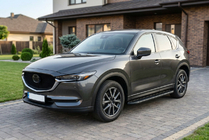 Mazda CX-5 2017–2025 Sidosteg Bosphore Black (2 st, aluminium) foto 1