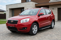 Geely Emgrand X7 2011– Sidosteg Duru (2 st, aluminium) foto 1