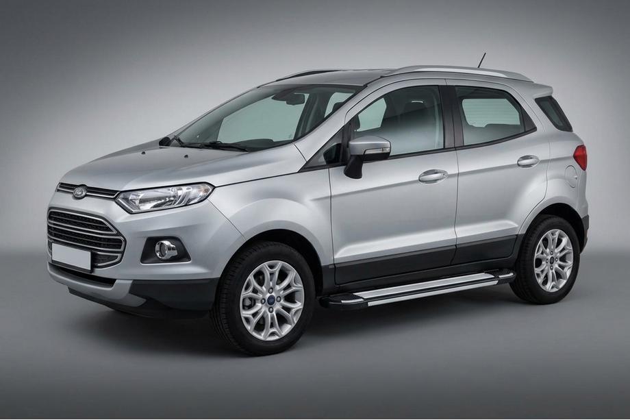 Ford Ecosport 2013–2022 Sidosteg Rainbow (2 st, aluminium) Image