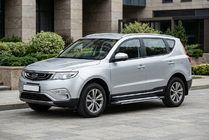 Geely Emgrand X7 2011– Sidosteg Rainbow (2 st, aluminium) foto 1