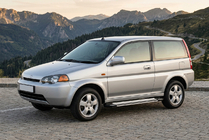 Honda HR-V 1998–2006 Sidosteg Rainbow (2 st, aluminium) foto 1