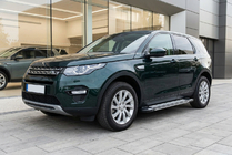 Land Rover Discovery Sport 2014– Sidosteg Rainbow (2 st, aluminium) foto 1