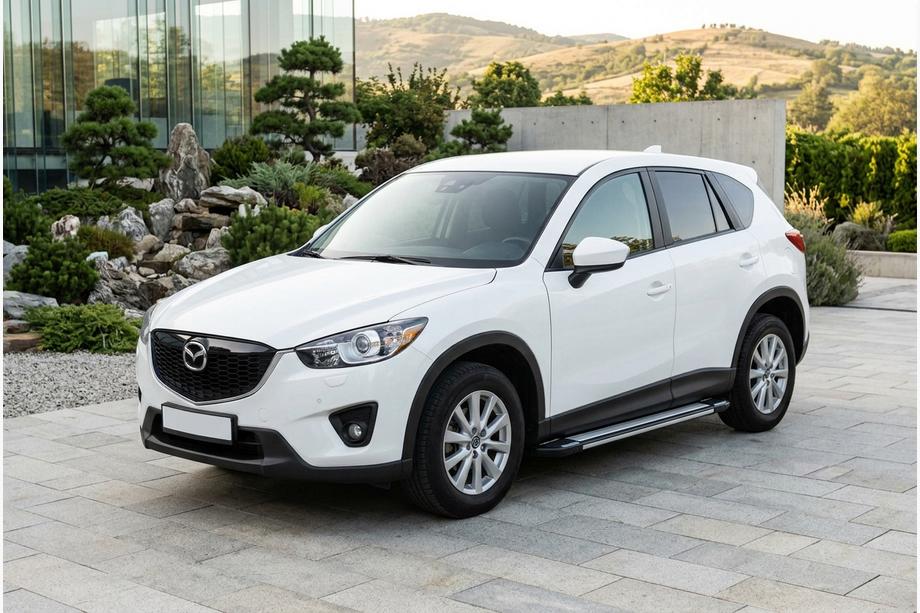 Mazda CX-5 2017–2025 Sidosteg Rainbow (2 st, aluminium) Image