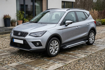 Seat Arona 2017– Sidosteg Rainbow (2 st, aluminium) foto 1