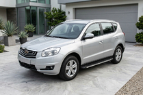 Geely Emgrand X7 2011– Sidosteg Maya V1 (2 st, aluminium) foto 1