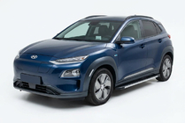 Hyundai Kona 2017–2023 Sidosteg Maya V1 (2 st, aluminium) foto 1