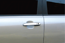 Kia Sportage 2004–2010 Kromade handtagskåpor (4 st) Rostfritt stål foto 2