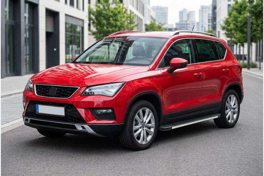 Seat Ateca 2016– Sidosteg Maya V1 (2 st, aluminium) Image