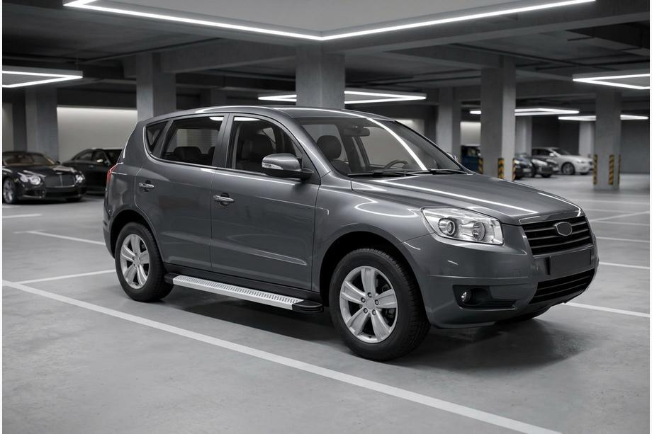 Geely Emgrand X7 2011– Sidosteg Maya V2 (2 st, aluminium) Image