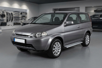 Honda HR-V 1998–2006 Sidosteg Maya V2 (2 st, aluminium) foto 1