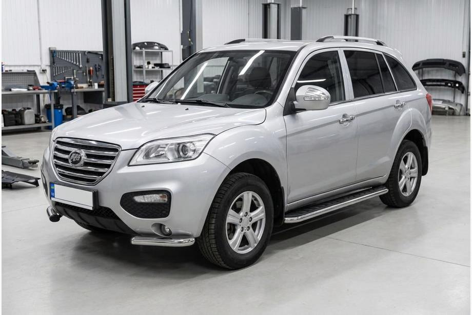 Lifan X60 2011– Sidosteg Maydos V1 (2 st, aluminium) Image