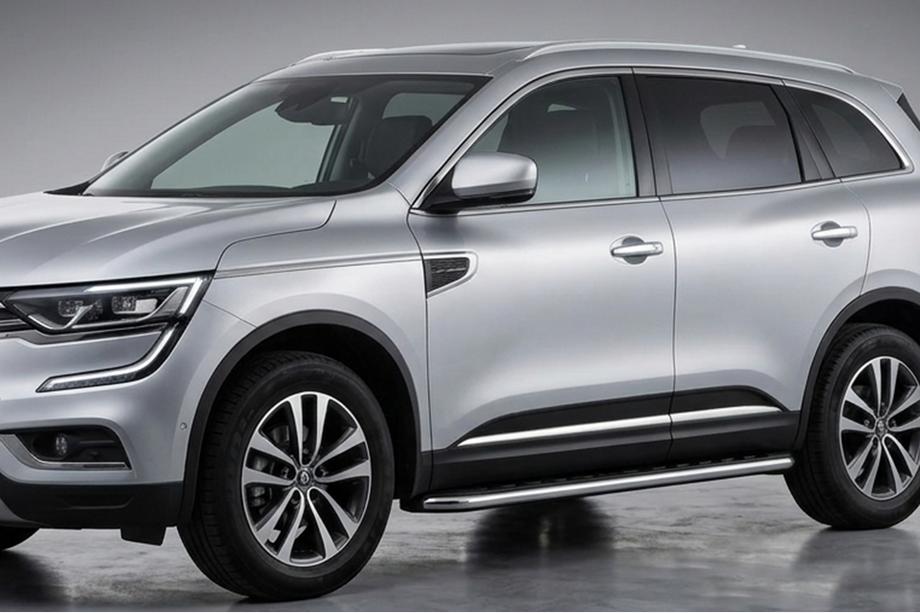 Renault Koleos 2016–2024 Sidosteg Maydos V1 (2 st, aluminium) Image