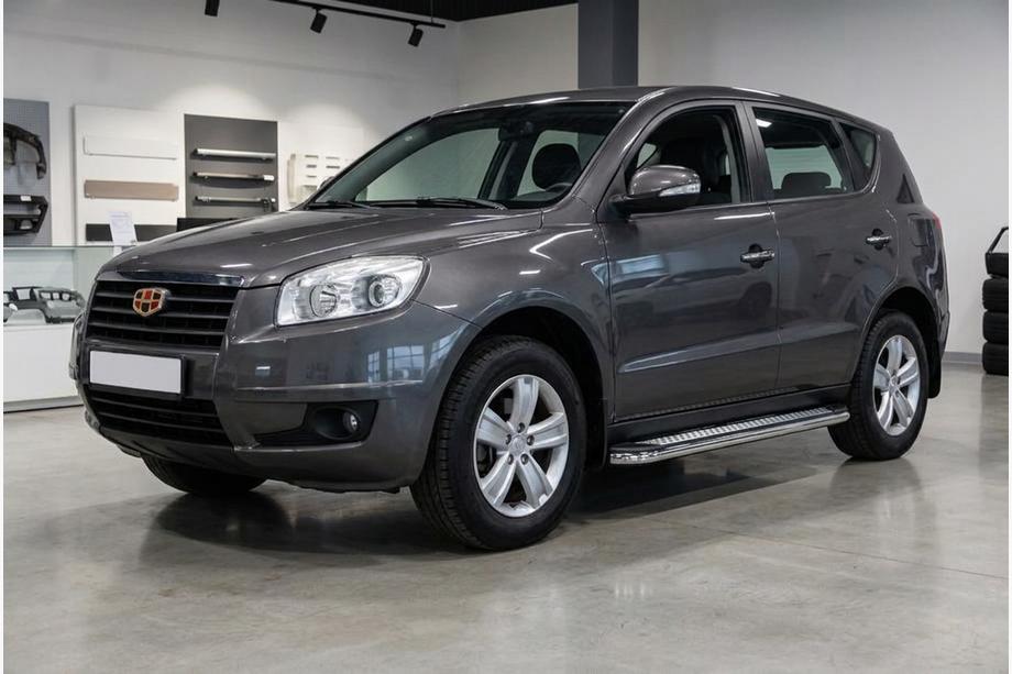 Geely Emgrand X7 2011– Sidosteg Maydos V2 (2 st, aluminium/rostfritt stål) Image
