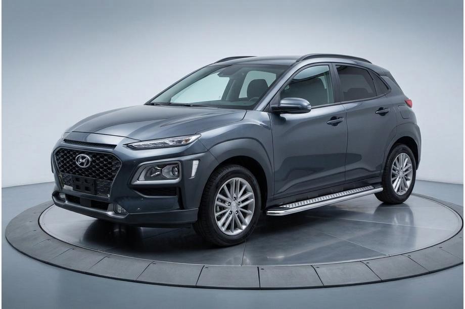 Hyundai Kona 2017–2023 Sidosteg Maydos V2 (2 st, aluminium/rostfritt stål) Image