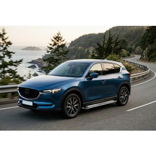 Sidosteg Maydos V2 (2 st, aluminium/rostfritt stål) Mazda CX-5 2017–2025 foto 1