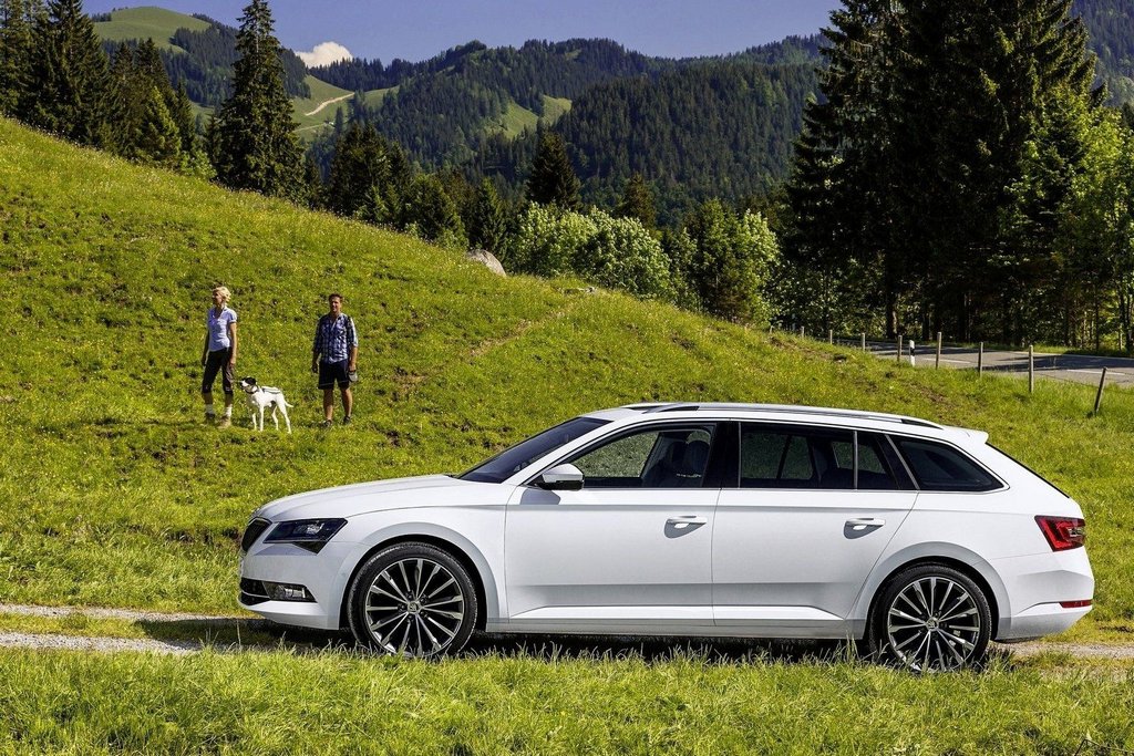 Test av tredje generationens Skoda Superb Combi