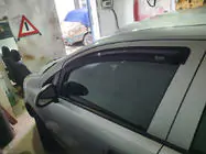 Opel Corsa D 2007–2014 Vindavvisare för fönster (4 st, Niken) foto 2