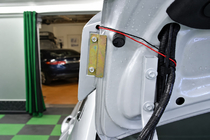 Hyundai Accent 2011–2017 Spoiler Niken V2 (för lackering) foto 8