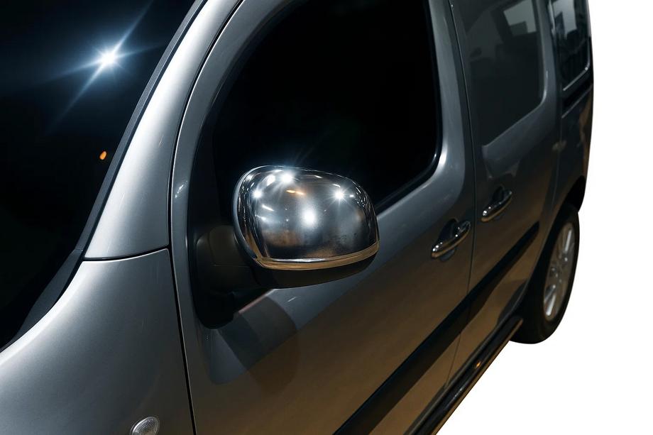 Renault Kangoo 2008–2020 Kromade spegelkåpor 2013-2019 (2 st, rostfritt stål) Foto 3